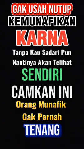 Gak Usah Nutup kemunafikan#quotes#fypcapcut🔥🔥🔥#CapCut#reminder#trend#inspirasi#viral#motivasi#fyp#statusharian#foryouu#qoutestory#statuswa#storywa#rameinyukkkkkk 