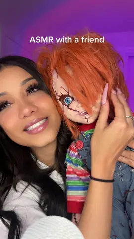 Hes such a doll 🥰 #asmr #fyp #chucky 