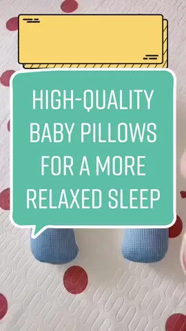 Snuggle your baby to sleep with the Premium Baby Pillow Set for a deeper and serene sleep.  #fyp #foryoupage  #babypro #babyproph  #babiesoftiktok #newborn  #pillow #babypillow 