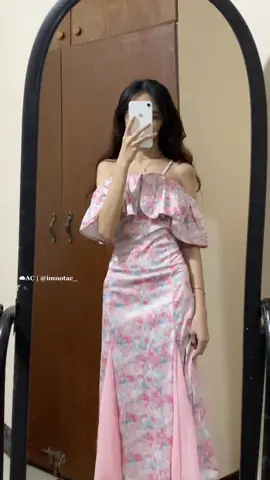 Replying to @Sol pink floral dress for my softy girlies💐💗#dress #softgirl #koreandress #fyp