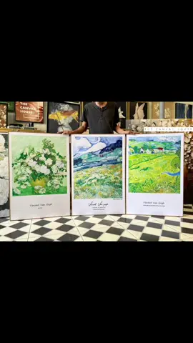 Một số mẫu tranh Vincent Van Gogh được hoàn thiện tại Canvas House. ➤ Tư vấn & đặt hàng tại: m.me/TranhTheCanvasHouse ___________________________ ✔️ Tranh in trên chất liệu vải Canvas bền màu và dễ dàng vệ sinh. ✔️ Giao hàng toàn quốc. Miễn phí vận chuyển đơn hàng từ 800.000đ. ✔️ Chất liệu khung Composite bền bỉ, đa dạng màu sắc khung để lựa chọn. ✔️ Tặng kèm đinh 3 chân / 4 chân treo tranh không cần khoan tường & móc treo tranh chuyên dụng đi kèm khung. ✔️ Sử dụng chất liệu ngoại nhập cùng công nghệ in tiên tiến nhất giúp màu sắc tranh sống động, bền màu. ___________________________ ➤ LIÊN HỆ HỖ TRỢ: • Hotline: 0913.26.06.03 (Call | SMS | Zalo | Viber) • Website: www.canvashouse.vn • Facebook: www.fb.com/tranhthecanvashouse • Instagram: instagram.com/tranhthecanvashouse • Shopee: shopee.vn/thecanvashouse • Lazada: lazada.vn/shop/xuong-tranh-canvas-house • Tiktok: tiktok.com/@thecanvashouse • Address: Tầng 2 - 257 Trần Hưng Đạo, Huế #intranhtrangtri #canvas #thecanvashouse #tranhcanvas #tranhtrangtri #tranhtreotuong #xuongtranhcanvashouse 