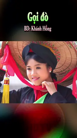 Gọi Đò - Bd: Khánh Hồng #quanhọbắcninh #vanhong #dâncaquanhọ #vanhoghdtv #quanho 