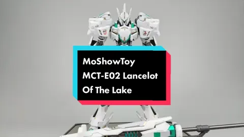 Chinese mecha is catching up, even better in some espects than Bandai's. The new listing MOSHOWTOYS MCT-E02 LANCELOT OF THE LAKE, how do you think the completeness is？#Gundam #Gunpla #ForYou #Mecha #Takaramodel 