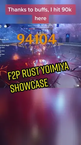 F2P Rust Yoimiya Team showcase. #hoyocreators #GenshinImpact #yoimiya 