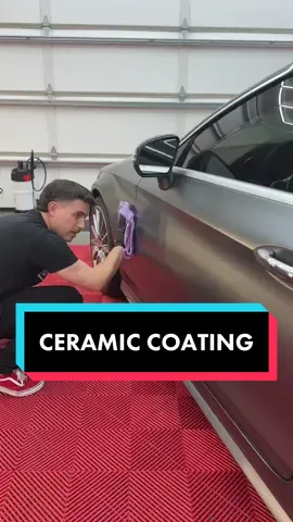 Adjust technique when coating matte paint. #detailing #mercedesbenz #ceramiccoating #diydetail