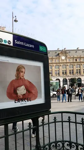 Very surreal to see my Lancel ads in Paris! 🥹 #LancelParis #LiliForLancel #LancelTwist #NinonByLancel 