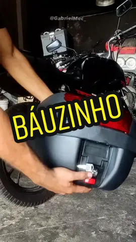Baú na motoca! 🏍️ . . . #moto #acessorios #dica #shopee #viral 