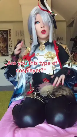 What should i say xD #shenhe#shenhecosplay#GenshinImpact#genshinimpactcosplay#fypシ 