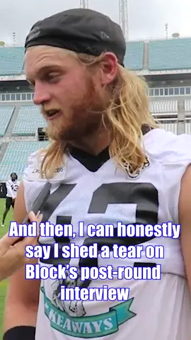 Did you know that #Dewey was into golf? Andrew Wingard talks with Mia about the PGA Championship! #jaguars #fyp #OTAs #DUUUVAL 