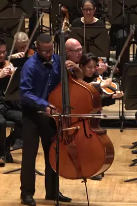 Mesmerizing melodies & breathtaking talent of Xavier Foley✨🎵 Bravo to the maestro of the bass, captivating our hearts with each note 🎻 #XavierFoley