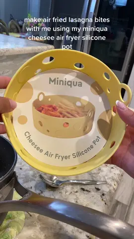 no more air fryer liner waste and i dont have to clean the whole compartment? its a win win! 🤍♻️🌎 