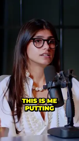 Mia khalifa talks about regretting her past  #miakhalifa💜 #miakhlifa #podcast