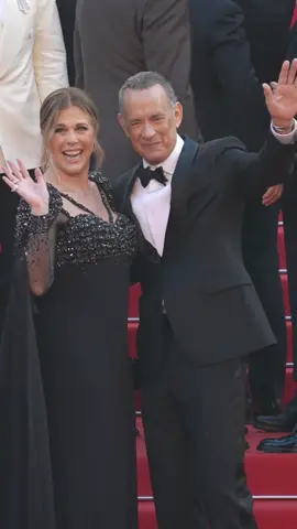 #tomhanks #ritawilson #couple #wesanderson #cannes #cannesfilmfestival #cannes2023  
