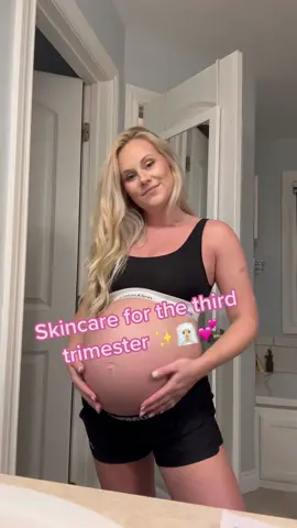 Get UN-ready with me, focusing on skincare (face & belly)!! 🥰 I was so convinced I was having a girl when I first found out I was pregnant because of how much my skin started acting up! 😂 They say girls take all your beauty and you break out like crazy! I have since switched my entire skincare routine to pregnancy safe products for my face, started skin cycling, + added LOTS of hydration for the belly.  😃 For my face, I've been following a strict routine with pregnancy-safe products & skin-cycling which basically is a routine to set your skin up for success by using different products on different nights of the week. (LMK if you want the product list & routine) 🤰🏼 I have also been religiously using products on my belly to keep it hydrated & honestly I've been so impressed with how they have all worked for me. 🙌🏼 (Yes, I know stretch marks are partly hereditary, but there are things you can do to work on your skin's elasticity) One of the things I started implementing in the 3rd trimester is applying @wrinklesschminkles patches to my belly a few times a week. If you've been a side sleeper for a while with a belly, you know the wrinkles you wake up with all over 😂 The patches help stimulate collagen production & increase the blood flow where you apply them, meaning you are basically creating a microclimate of hydration for that bump 😎 They are made with 100% Medical Grade Silicone, which means they are hypoallergenic, non-toxic, and pregnancy-safe 🙌 If you want the list of products that I've been using and the routine I have been following, let me know and I'll message you the full list. The patches I'm using are the 
