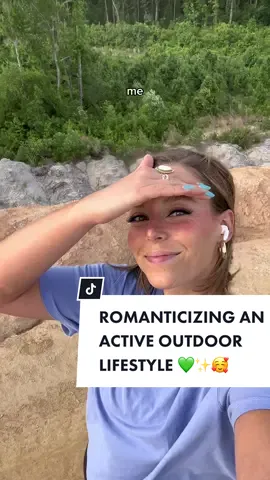 forever romanticizing the little beautiful things in my day >>>> 💚 #activelifestyle #outdoorlife #romanticizeyourlife 