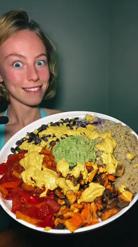 How To Make A Vegan Burrito Bowl 🌱💗✨ #veganrecipes #plantbasedrecipes #veganburritobowl #healthyrecipes #foryou  