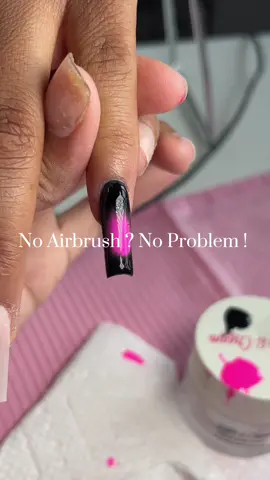 No Airbrush Aura Nails 💅🏽✨ #auranails using @Madam Glam NY in Barbie Girl | DC : AllThingsDolled40 