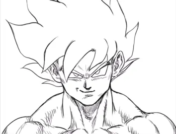 Goku vs Frieza art animation #goku #frieza #supersaiyan #dragonballz 