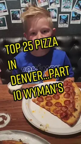 Top 25 Pizza Spots in Denver- Part 10!🍕 Wyman's 📍2033 E 13th Ave, Denver, CO 80206 has the Mighty Meatza and I'm here for that! Love that they sold individual slices for the kiddos! Definitely an interesting, but fun experience! Have you been to Wyman's? Are you team meat lovers or veggie lover? Comment below👇👇HIT THAT FOLLOW IF YOU LOVE 🍕 🍕 🍕🩷🩵 #food #eating #foodreview #foodcritic #pizza #pizzalover #denver 