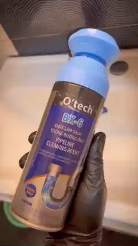 Làm sạch đường ống cho chậu rửa, lavabo #bình_xịt_otech  #bx_6 