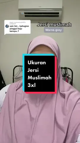 Replying to @perantau0410 Semoga membantu tau 🥰 baju ni jenis cutting A.. makin kebawah dia makin besar! In shaa Allah selesa 😍  #zeeracunplussize #jersimuslimah #jersimuslimahmurah #jersimuslimahviral #jersimuslimahplain #jersimuslimahqayraa #qayraajersimuslimah #bajuplussizemalaysia #plussizeedition #fashionbigsize #produklokal 