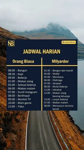 Mulailah jadwal ulang aktifitas mu #bisnis #peluangusaha #pengusaha #sukses #pengusahamuda #pengusahamuslim #suksesmuda #motivasisukses #pengusahasukses #bisnisanakmuda #motivasi 