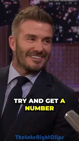 How much romantic is David Beckham #davidbeckham #victoriabeckham #jimmyfallon #foryou 