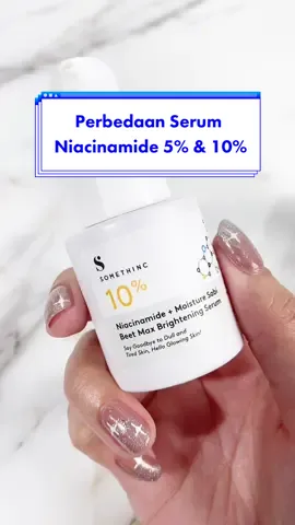 Buat kamu yang masih bingung harus pake serum Niacinamide yang mana, simak video ini sampai habis ya!🥰 #somethincofficial #Somethinc #somethincforyou #RekomendasiSkincare 