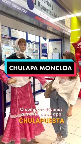 ¿Todavía no conoces la administración con más suerte de Madrid?😱 #lachulapademoncloa #chulapuesta  #publi 
