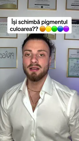 Cand isi schimba pigmentul culoarea?