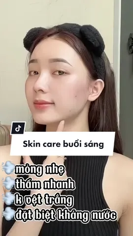 Vài bước skin care buổi sáng của mình #sahemul #kemnguamunsahemul #sahemulreview #sahemultiktokshop