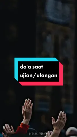 Sudah mau ujian ? /Ulangan ?  Amalkan doa ini agar dimudahkan mengingat sesuatu, semoga bermanfaat:) #amalandoa #uah #ustadzadihidayat #doasaatujianulangan #ilmu #amalanmengingatsesuatu #dakwah #hijrahyuk #dakwahsingkat 