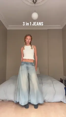 I’m in love with these jeans, 3 in 1!! how smart?
