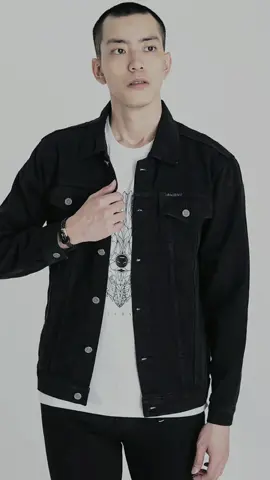 Eldove Denim Jacket Black 5033 #fashion #Racuntiktok #fyp 