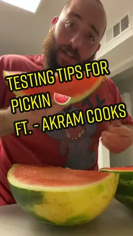 Who else struggles with picking the right 🍉? I saw my boi @Akramcooks  post some tips on how to pick the perfect watermelon and I went to the store immediately to try it out. The last couple I got were not good.  I was even sent conflicting tips from some of y’all based on the many videos across the internet. Watch the video to see if his technique was a 💯 or did we have to bring it back! Alright Salam 👋  #monificent #akramcooks #watermelontips #watermelon🍉 #watermelonseason #nolablogger 