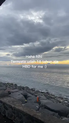 Happy birthday to me #ulangtahun #happybirthday #18thbirthday 