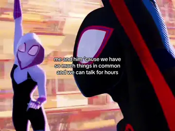 we’re literally miles and gwen btw #gwenstacy #milesmorales #spiderverse #foryou #fypage #fy #fypシ #fypシ゚viral #fypp #foryoupage 