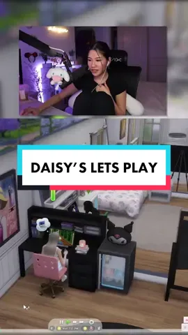 Daisy doing her own lets play #thesims4 #sims4 #thesims #simstok #aloeson 