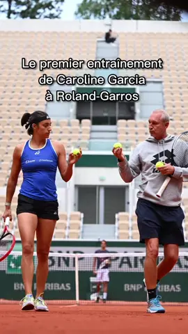 Caroline est bien arrivée à Roland-Garros 💪 #tennis #sportstiktok 