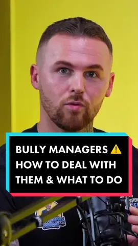 HOW TO DEAL WITH BULLY MANAGERS & WHAT TO DO #employment #corporatebullies #bullying #employee #toxicmanager #OvercomeYourFear #fyp #escapethe9to5 #thematrix #trending #aaronknightley #aaronknightleyemployment Sponsored By @JasonGraystone @Mac 