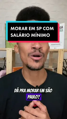 Morar em SP com um salário minimo??? #salariominimo 
