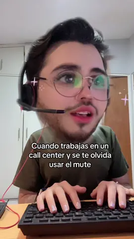 Cuando trabajas en un call center y se te olvida usar el mute 🤣 #humor #comedia #HumorTikTok #workforhome #callcenter #callcenteragent #callcenterlife #callcentercomedy 