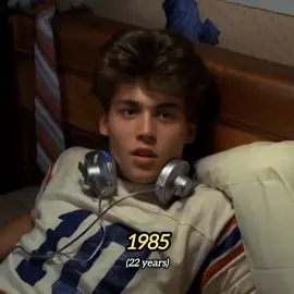 Johnny Depp through the years #johnnydepp #evolutionchallenge #throughtheyearstrend #fyp 