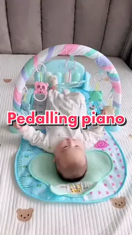 Baby Pedalling piano#babytoy #babybed #baby #babythings 