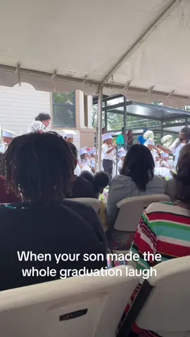 He swore he was a comedian that day #K4 #graduate #blackboyjoy #MomsofTikTok 