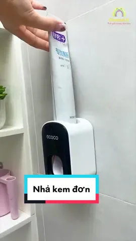 Bộ nhả kem đánh răng tự động ecoco đơn #ecoco #nhakemdanhrang #tienichnhatam #giadungthongminh #channelkreview 