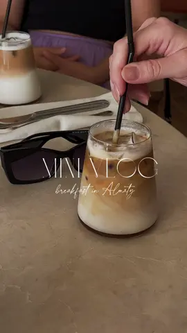 New aesthetic restaurant in Almaty - Sezim #fyp #coffee #cafevlog #minivlog #almaty #restaurant #breakfast #aesthetic #recommendations 