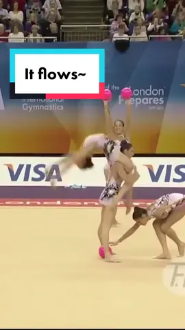 So. Smooth. #Rhythmic #Gymnastics #ThrowbackThursday 