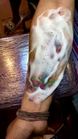 #colourtattoo #barahitattoo #nepaltattoo🇳🇵🇳🇵 #nepaltattooartist #wristtattoo 