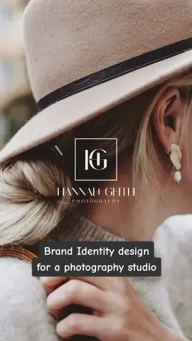 Design with us✨ Brand identity design for Hannah Geith Photography Studio. The logo mark based on H&G initials. DM for business inquiries ✨a #logodesign #viral #fyp #fypシ #branding #trending #beautylogo #logochallenge #logo #photographylogo #personal  #photography 